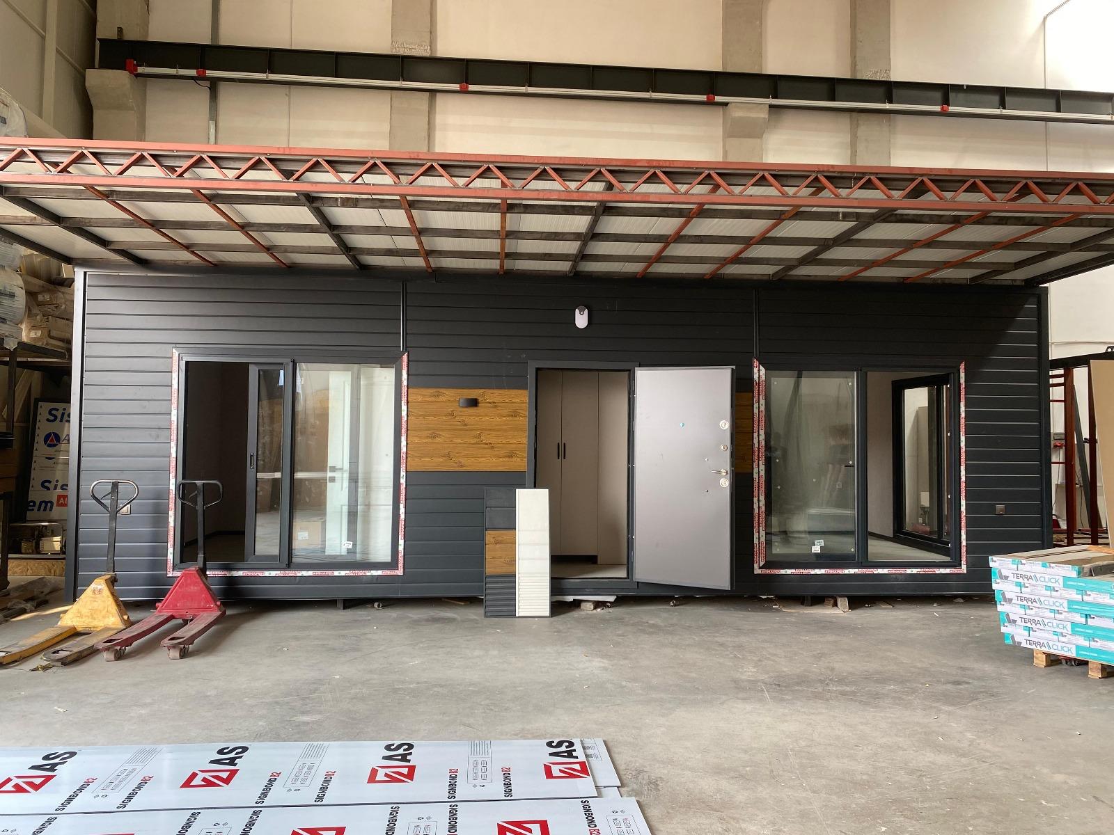 Constructie van woonunit Charly (variant 2)