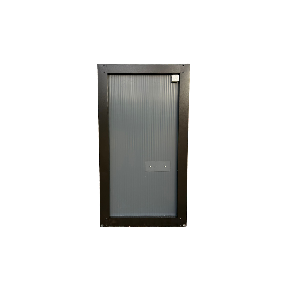 Lasdoos van een dubbele toilet unit