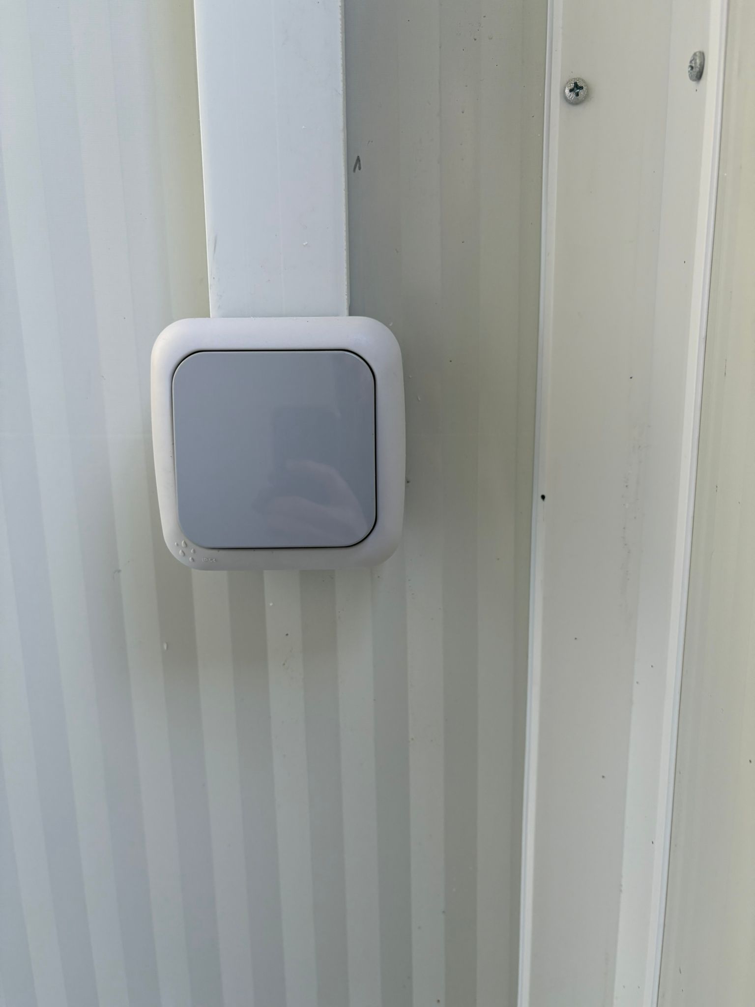 Badkamer met technische ruimte